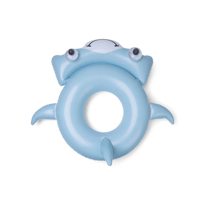 Zwemband Haai - Blauw - Hunter The Hammerhead - Ø 95 cm