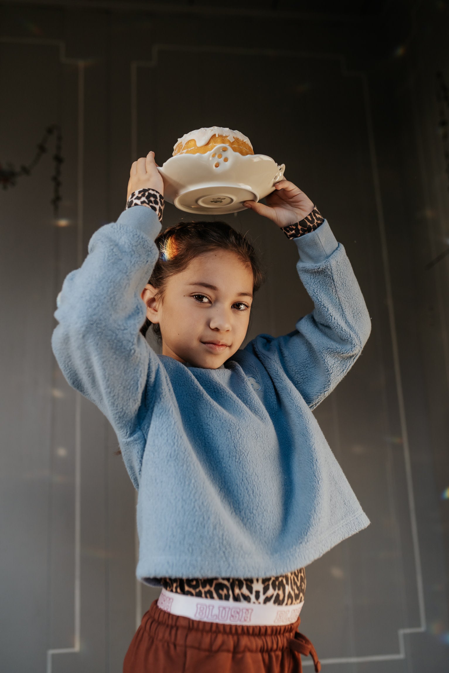 Teddy Sweater | Ice Blue