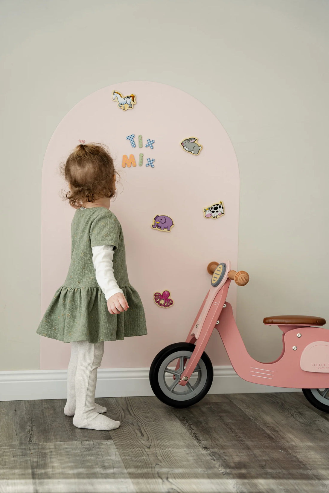 Magnetische muursticker pink sweetness