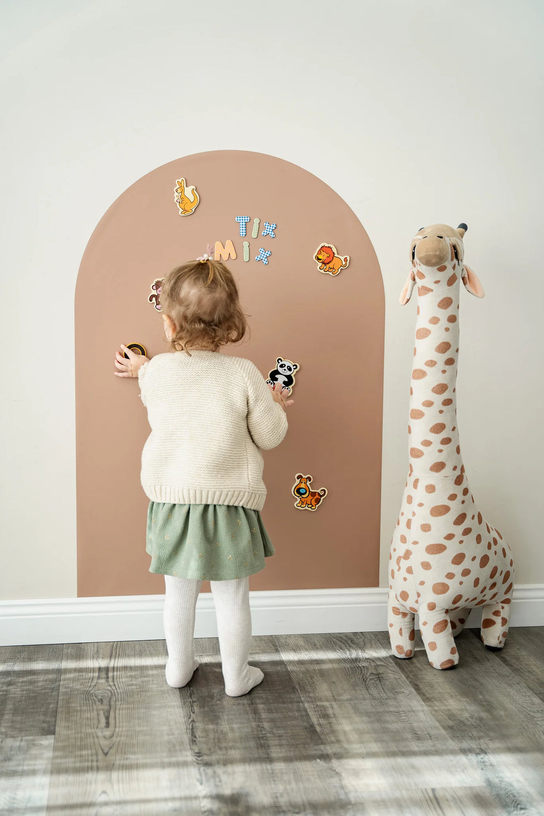 Magnetische muursticker brown sugar