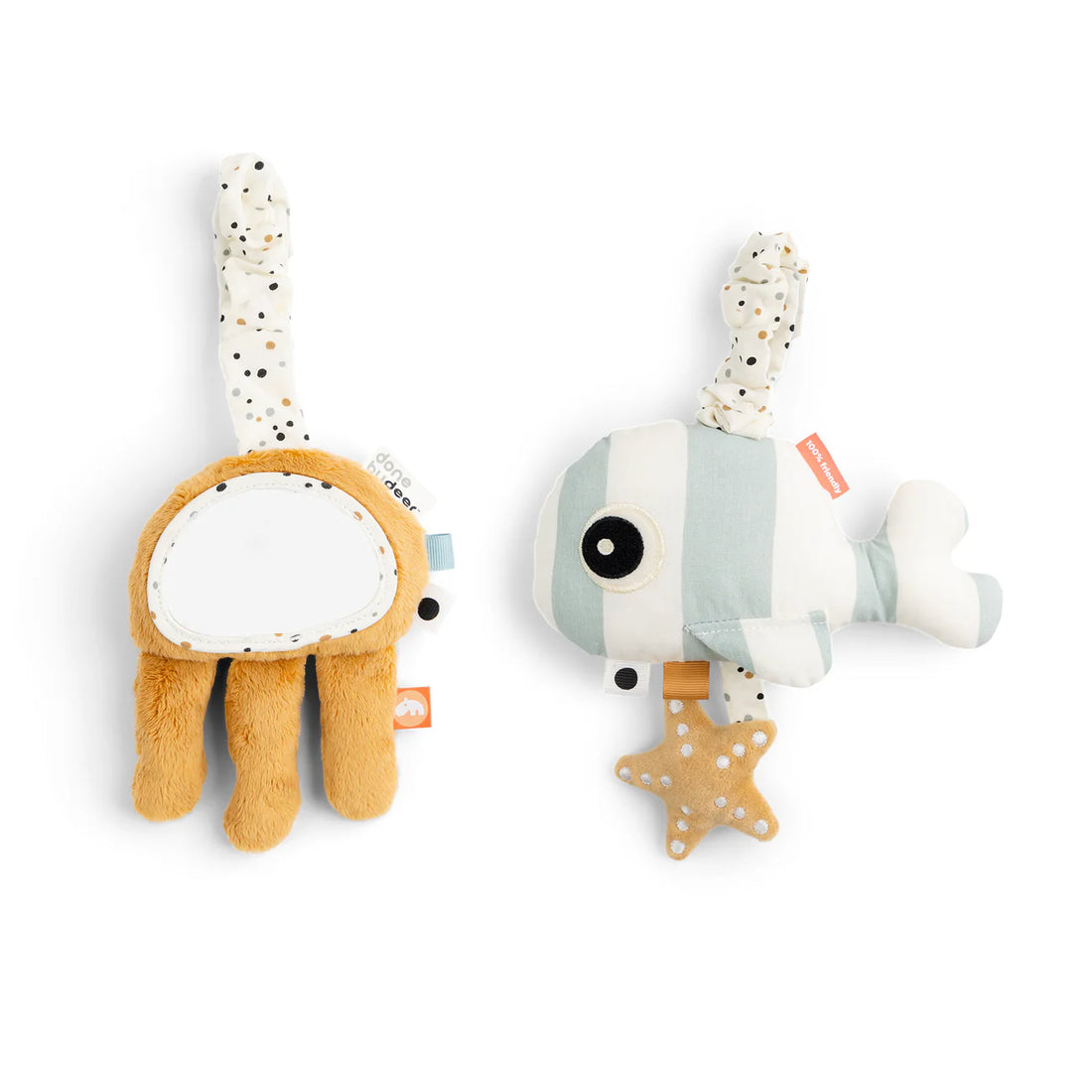 To go activiteitenset - Sea Friends - Blauw/Mosterd
