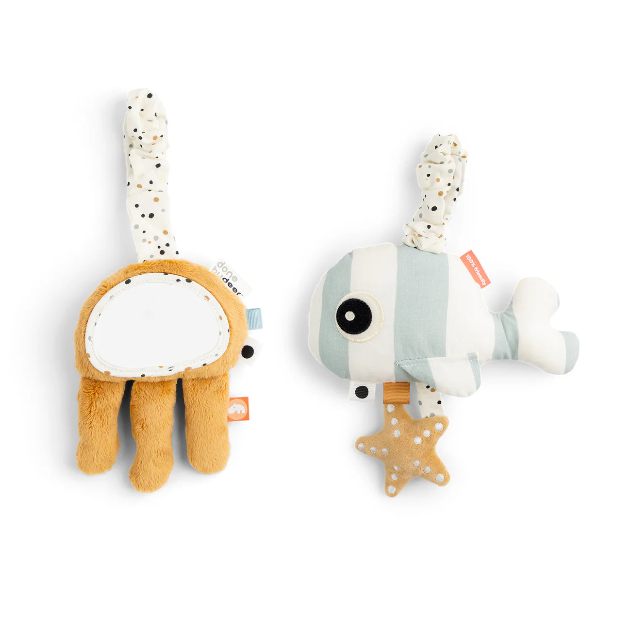 To go activiteitenset - Sea Friends - Blauw/Mosterd