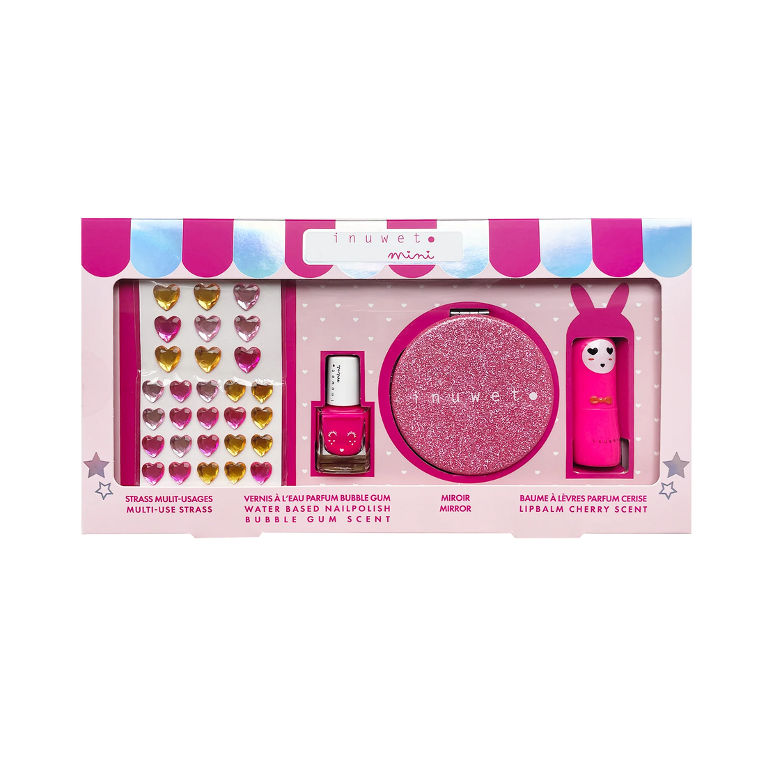 Roze Glitter Set