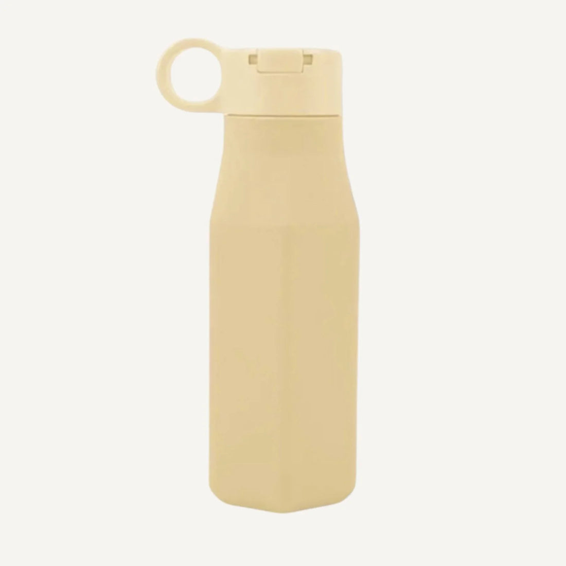 Siliconen waterfles Yellow