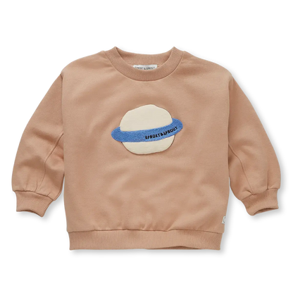 Sweatshirt Saturn - praline