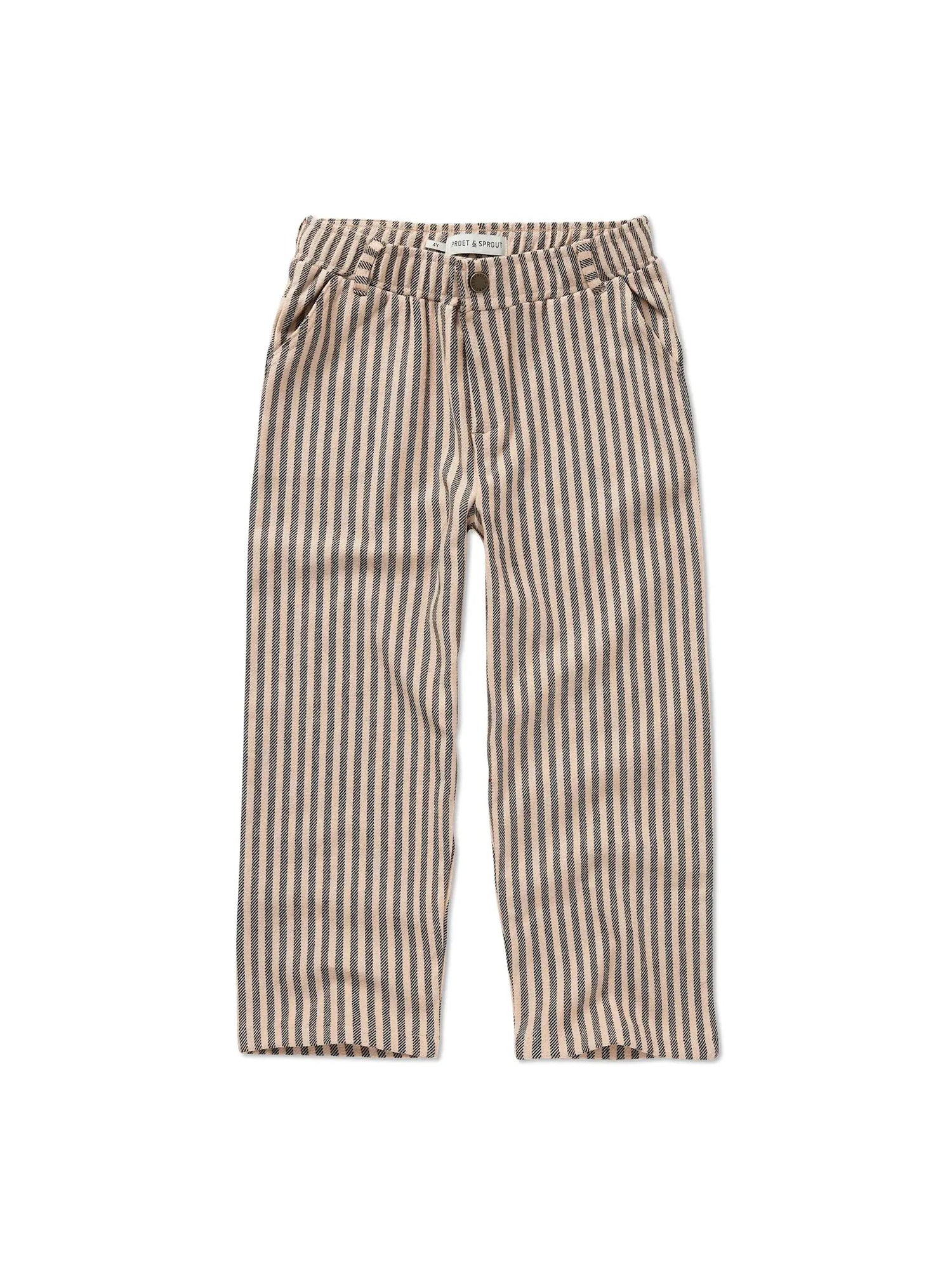 Chino pants jersey stripe