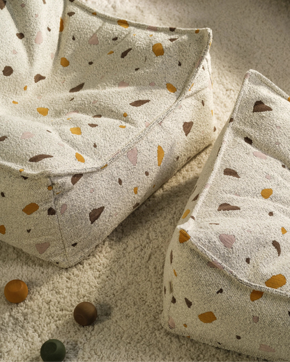 Terrazzo Marmeren Stoel- Zitzak wigiwama