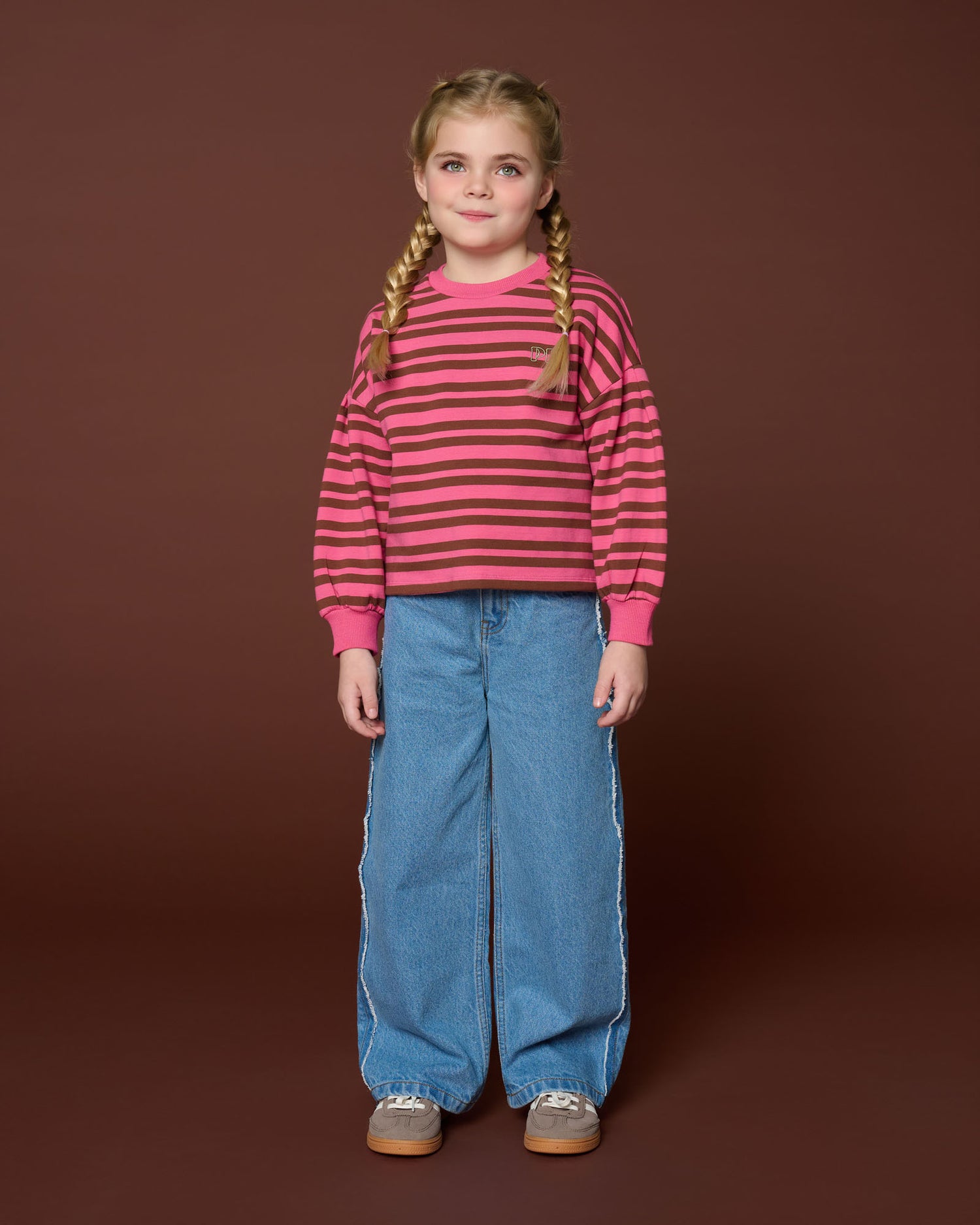 Wide leg Jeans | Mid Blue