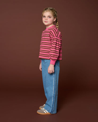 Wide leg Jeans | Mid Blue