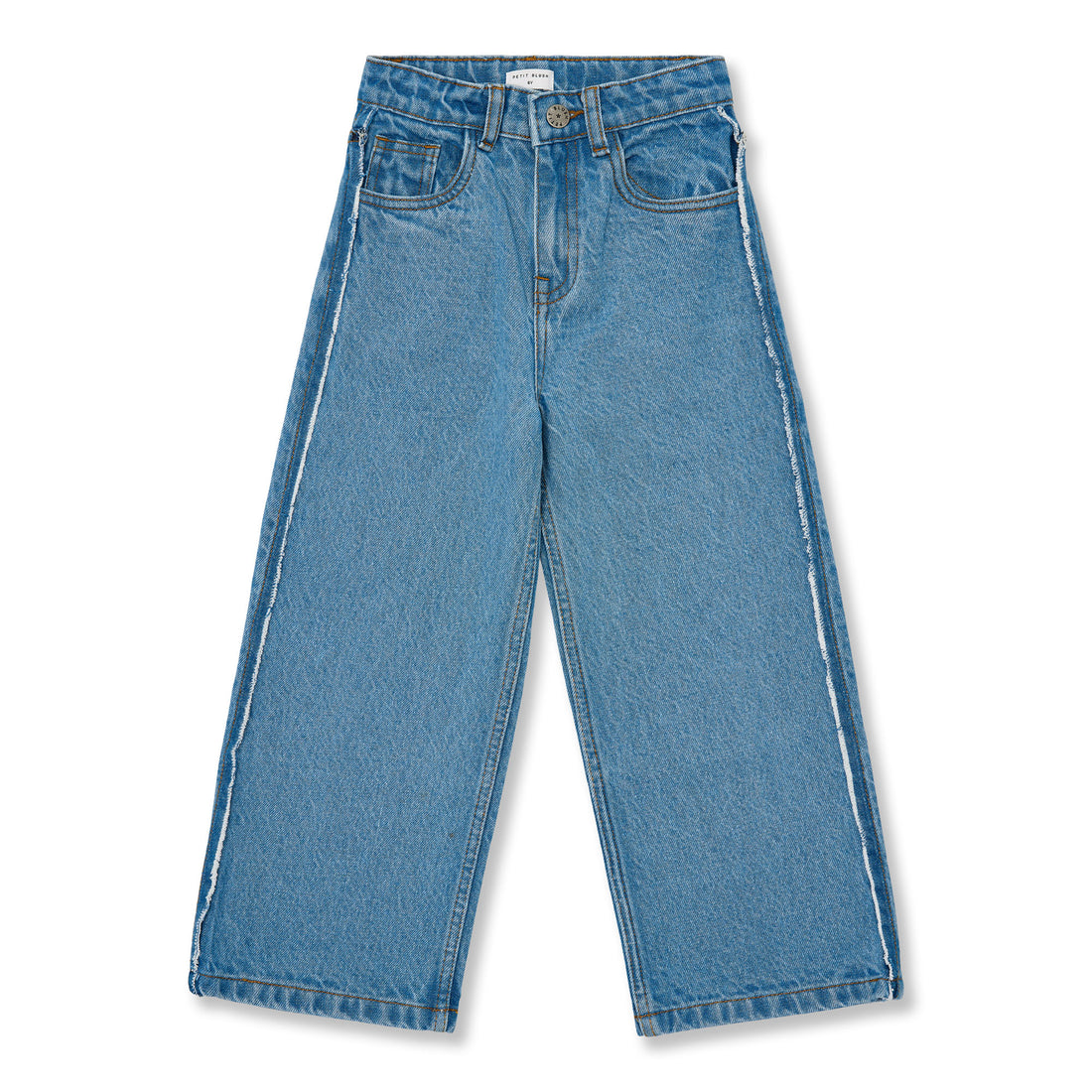 Wide leg Jeans | Mid Blue
