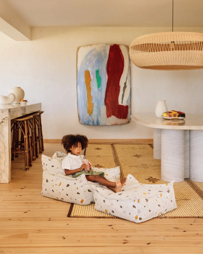 Terrazzo Marmeren Stoel- Zitzak wigiwama