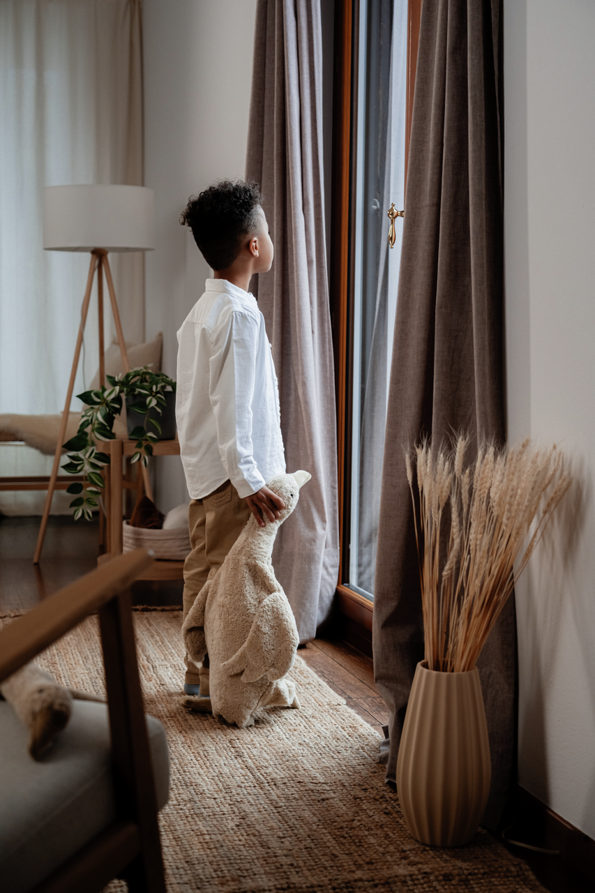 Knuffeldier - warmtekussen Gans Groot | linnen beige