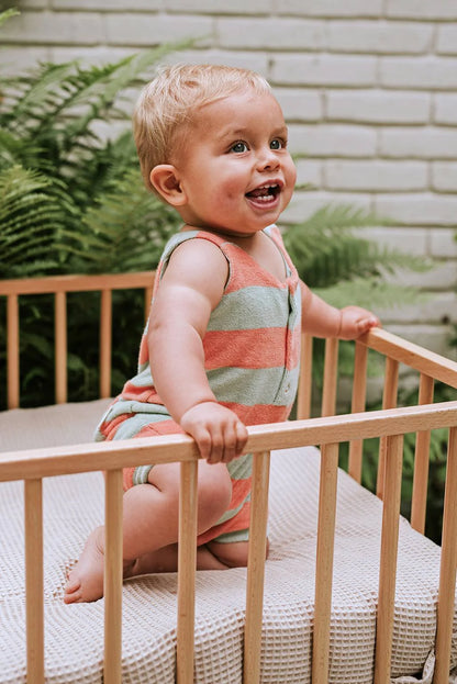 TERRY JUMPSUIT STRIPES