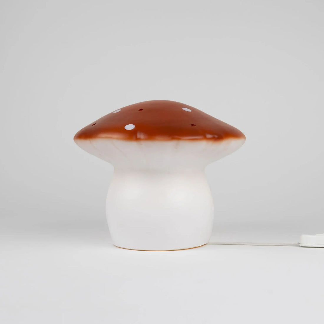 LAMP MUSHROOM MEDIUM RED BRICK