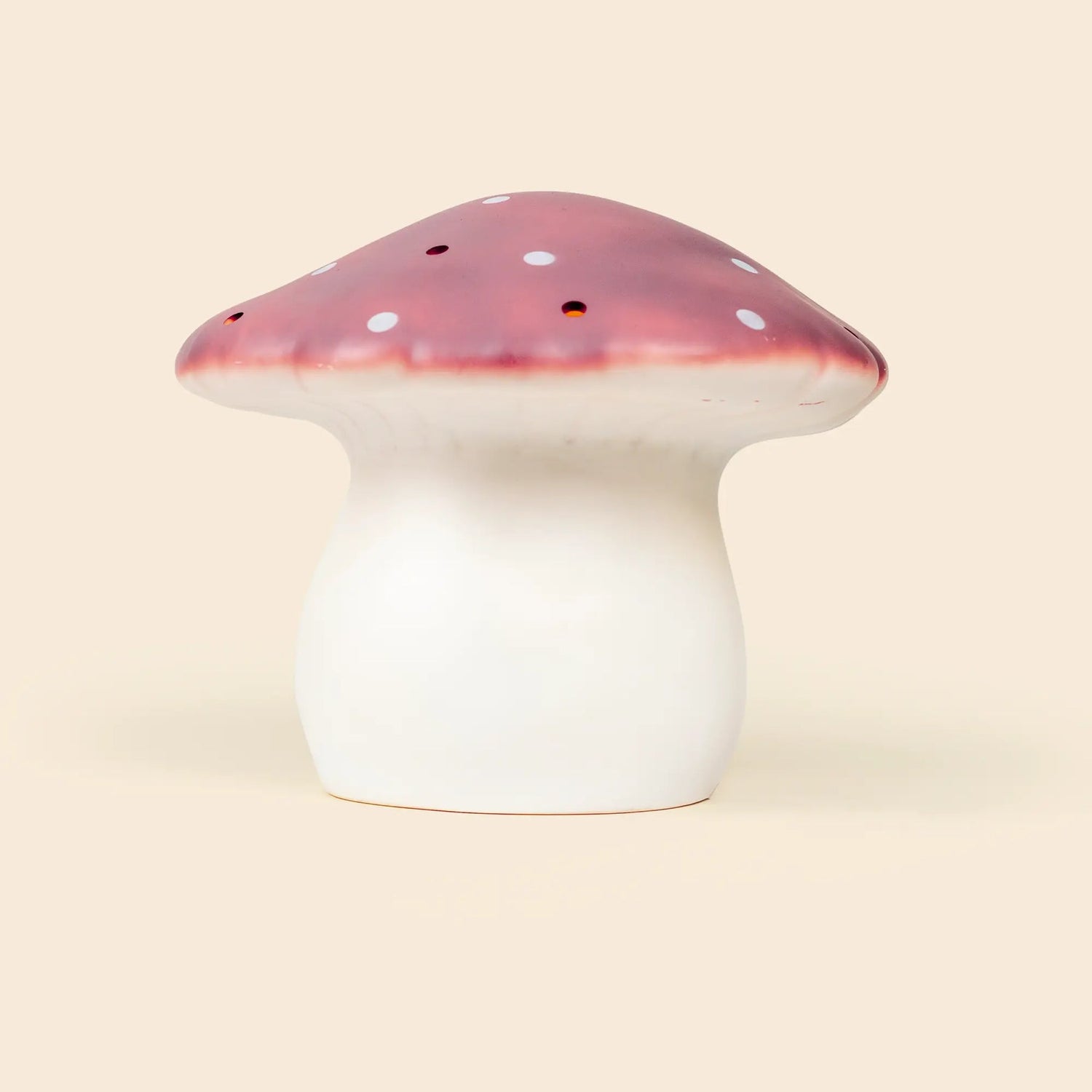 LAMP LARGE MUSHROOM LILA