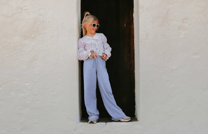 TOP SANNA STRIPE LIGHT BLUE
