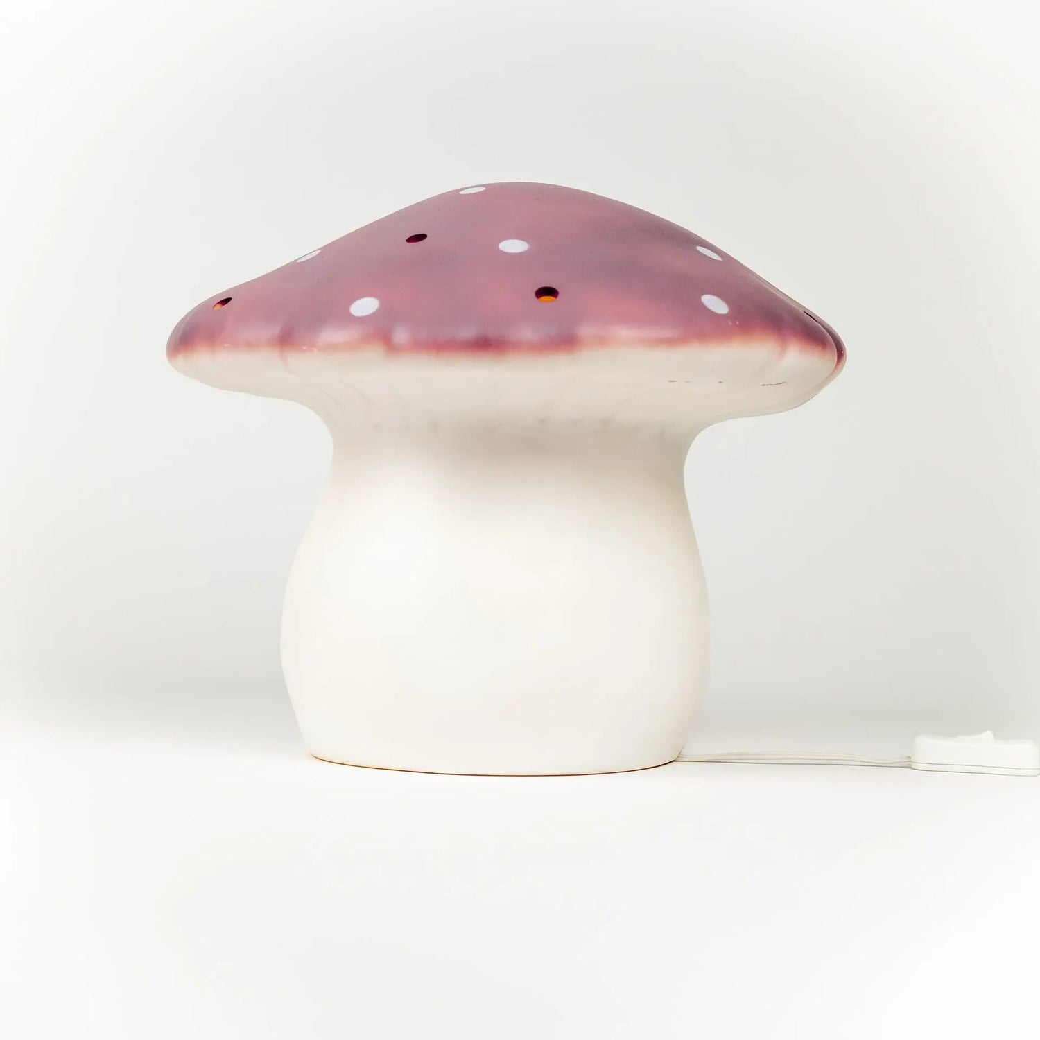 LAMP LARGE MUSHROOM LILA