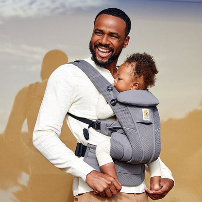 ERGOBABY OMNI BREEZE DRAAGZAK: GRAPHITE GREY
