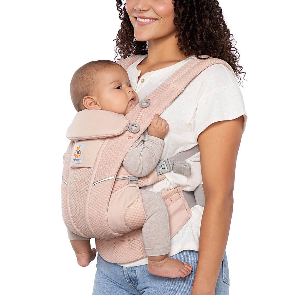 ERGOBABY OMNI BREEZE DRAAGZAK: PINK QUARTZ