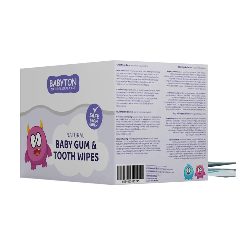Baby Gum &amp; Tooth Wipes 25st