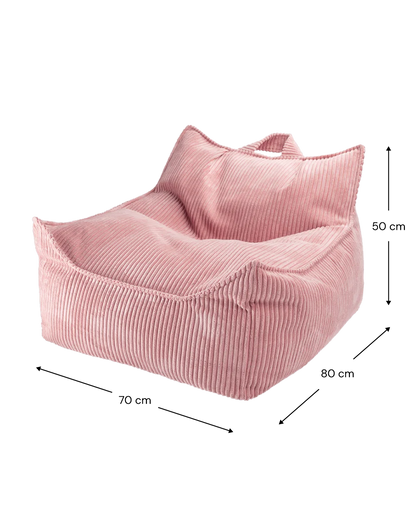 Roze Mousse Stoel - Zitzak wigiwama