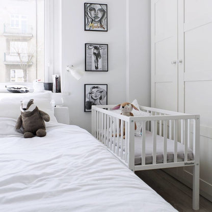 Woodies Babybedje Bedside Crib 90×40 - wieg