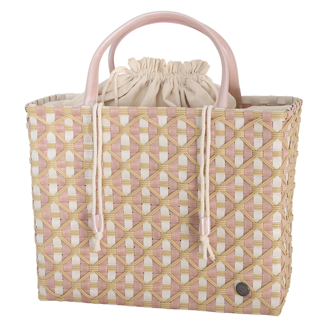 Rosemary - Shopper copper blush with champagne pattern
