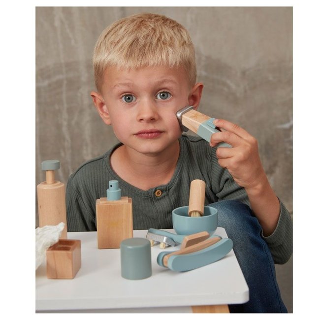 Houten kapperset