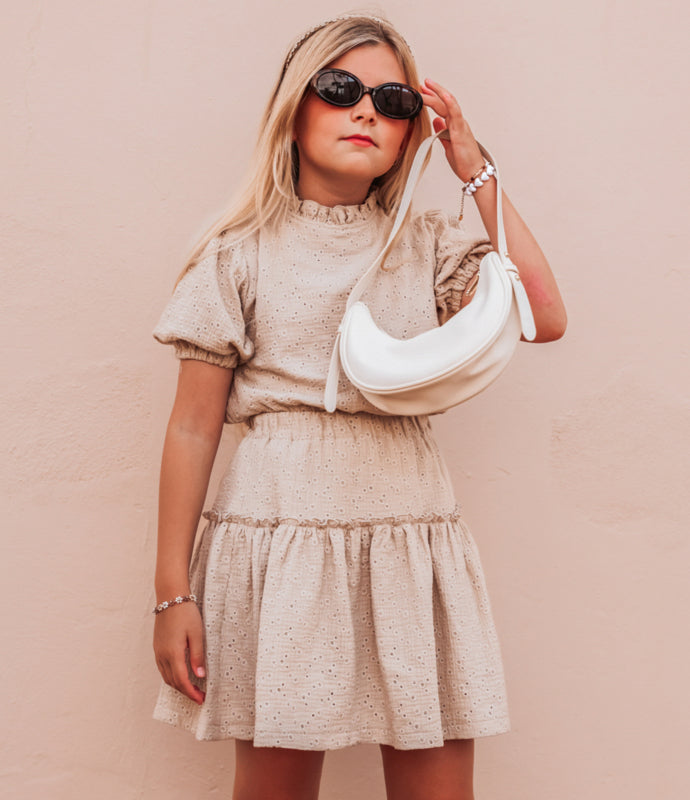 SHIRT VERA FLOWERS BEIGE