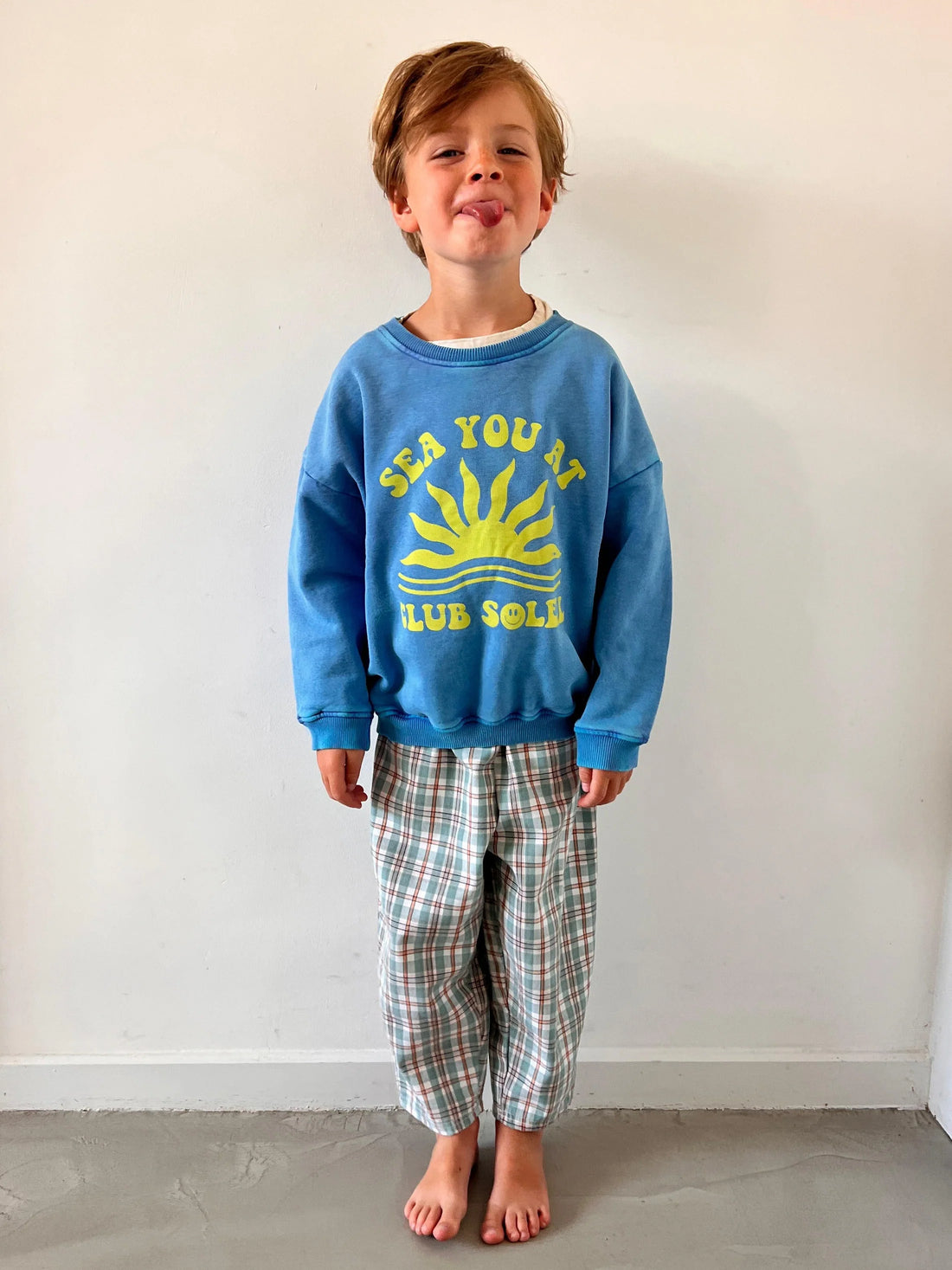 Little SEA YOU sweatshirt loose fit