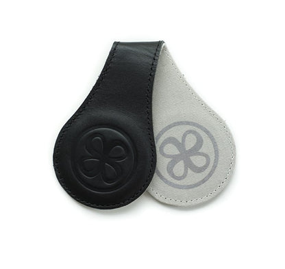 LEREN SWADDLE CLIPS ZWART