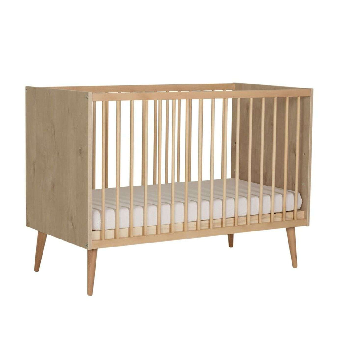 Quax - Cocoon Bed 120*60 Cm - Natural Oak