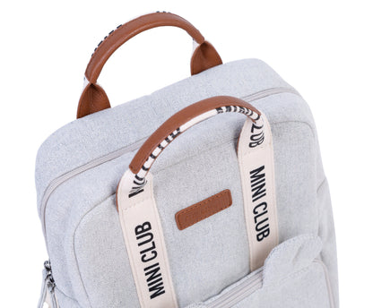 MINI CLUB KINDERRUGZAK - SIGNATURE - CANVAS - ECRU