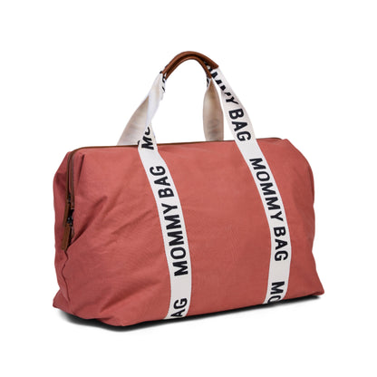 MOMMY BAG ® VERZORGINGSTAS - SIGNATURE - CANVAS - TERRACOTTA
