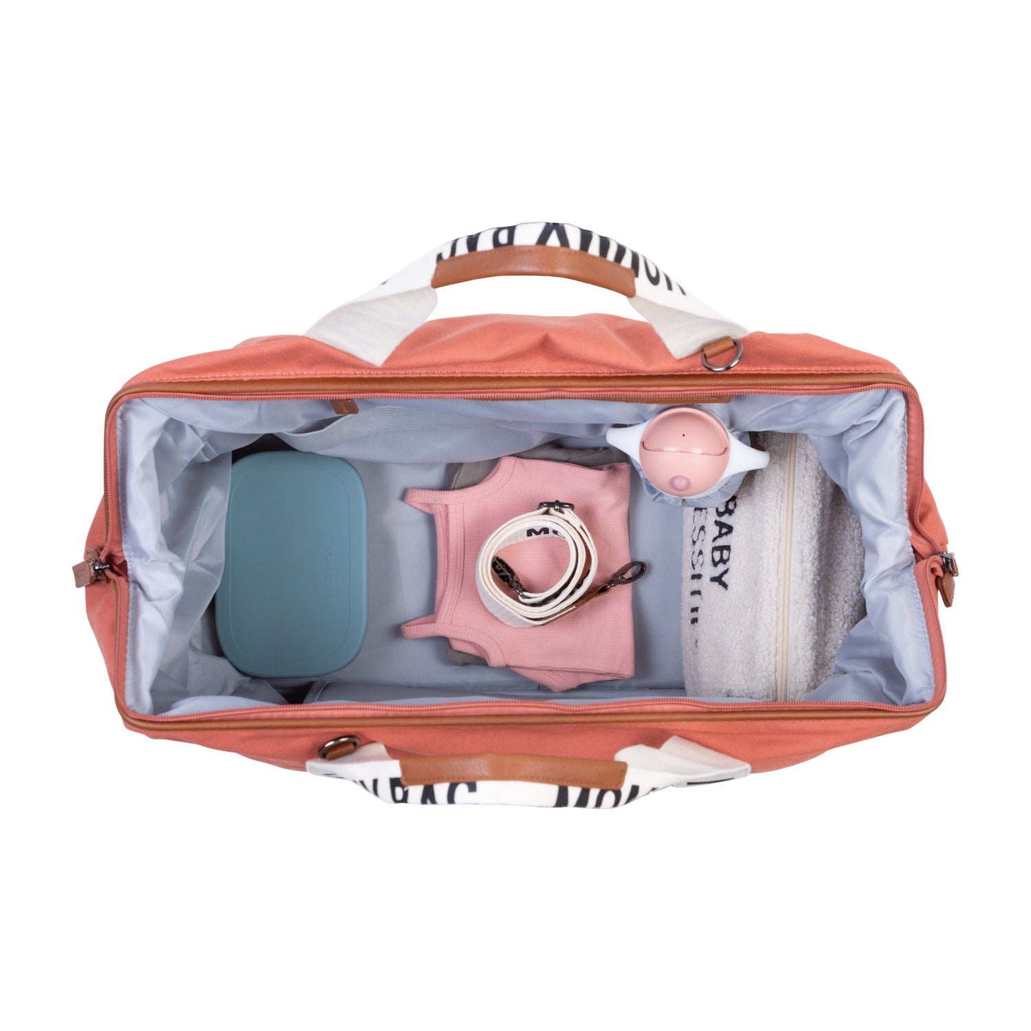 MOMMY BAG ® VERZORGINGSTAS - SIGNATURE - CANVAS - TERRACOTTA