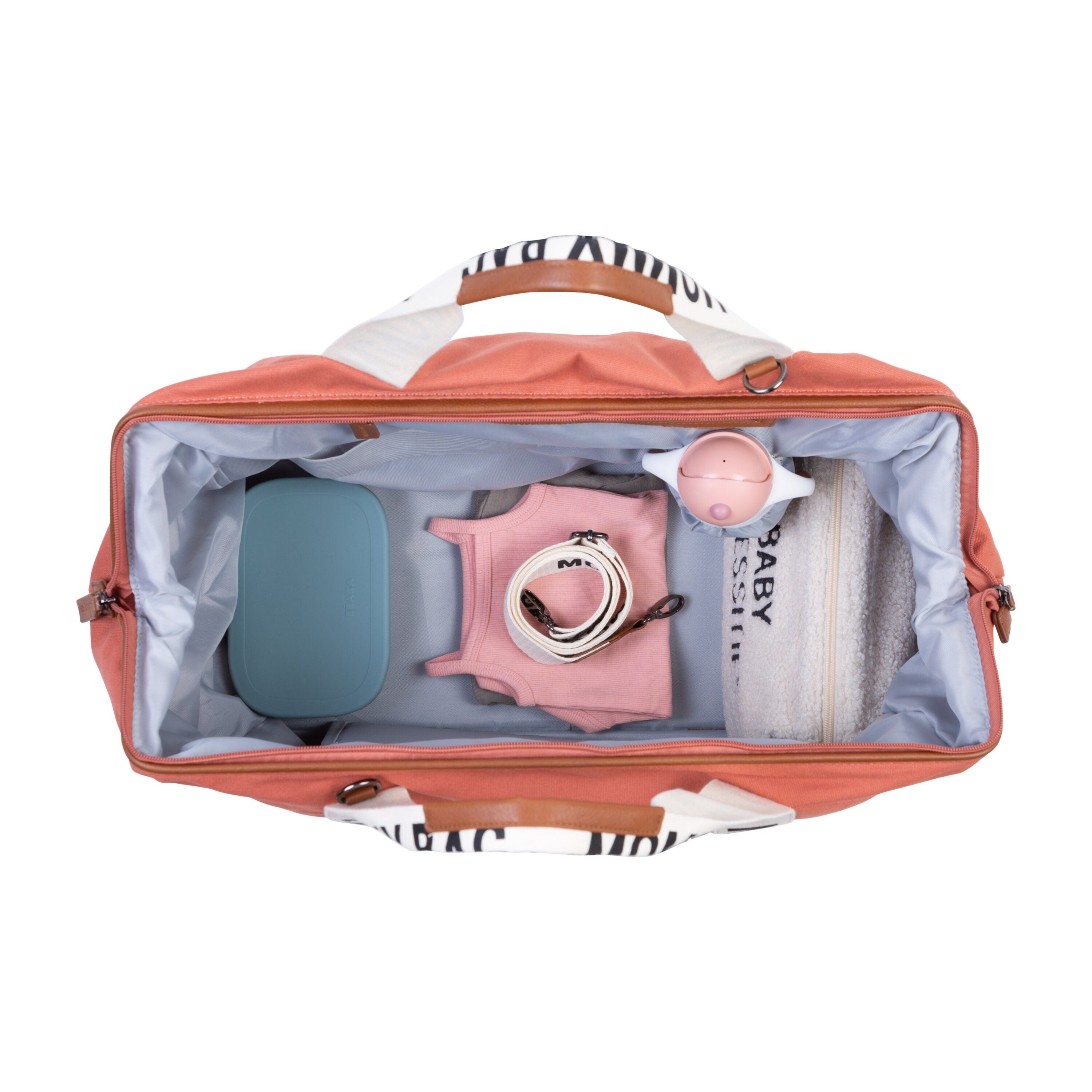 MOMMY BAG ® VERZORGINGSTAS - SIGNATURE - CANVAS - TERRACOTTA