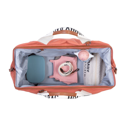 MOMMY BAG ® VERZORGINGSTAS - SIGNATURE - CANVAS - TERRACOTTA