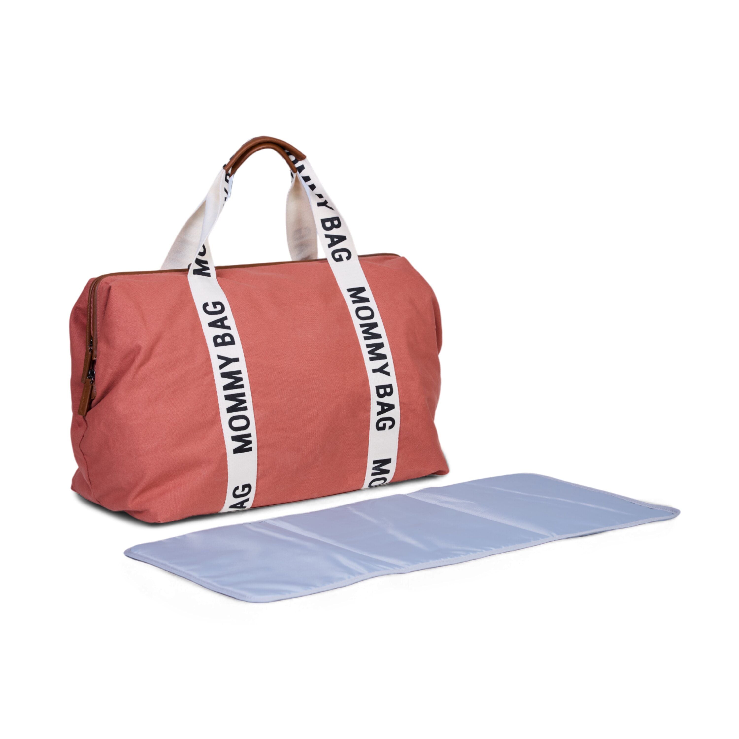 MOMMY BAG ® VERZORGINGSTAS - SIGNATURE - CANVAS - TERRACOTTA