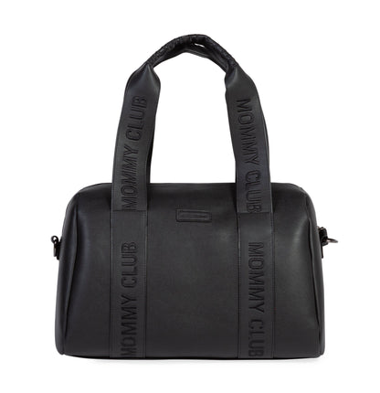 VERZORGINGSTAS MOMMY CLUB - SIGNATURE - VEGAN LEER - ZWART