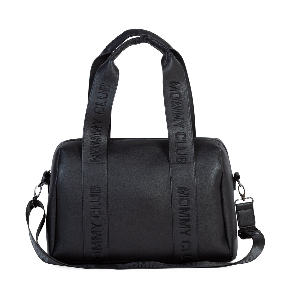 VERZORGINGSTAS MOMMY CLUB - SIGNATURE - VEGAN LEER - ZWART