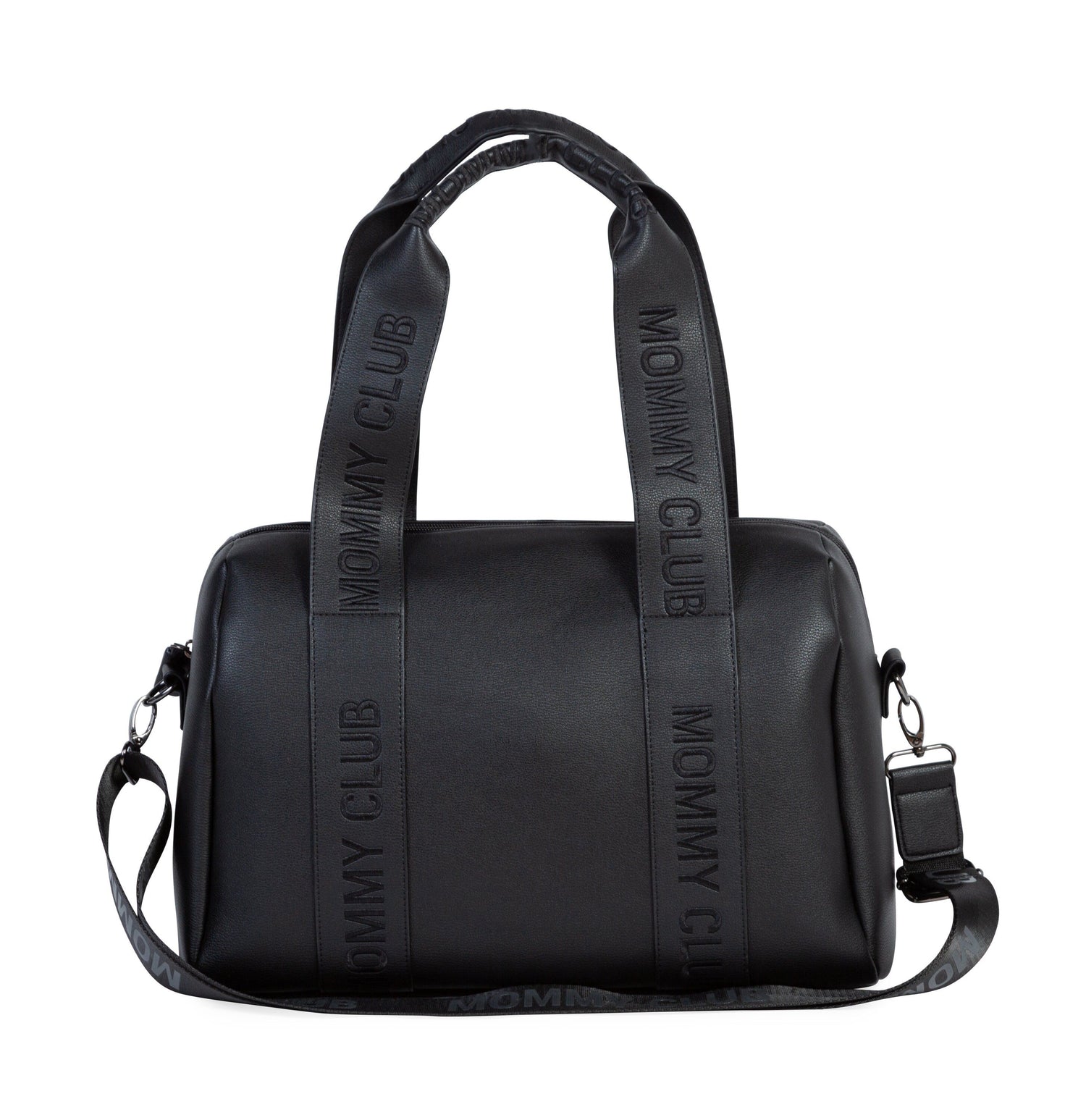 VERZORGINGSTAS MOMMY CLUB - SIGNATURE - VEGAN LEER - ZWART