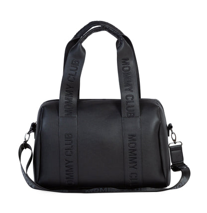 VERZORGINGSTAS MOMMY CLUB - SIGNATURE - VEGAN LEER - ZWART