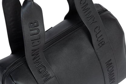 VERZORGINGSTAS MOMMY CLUB - SIGNATURE - VEGAN LEER - ZWART