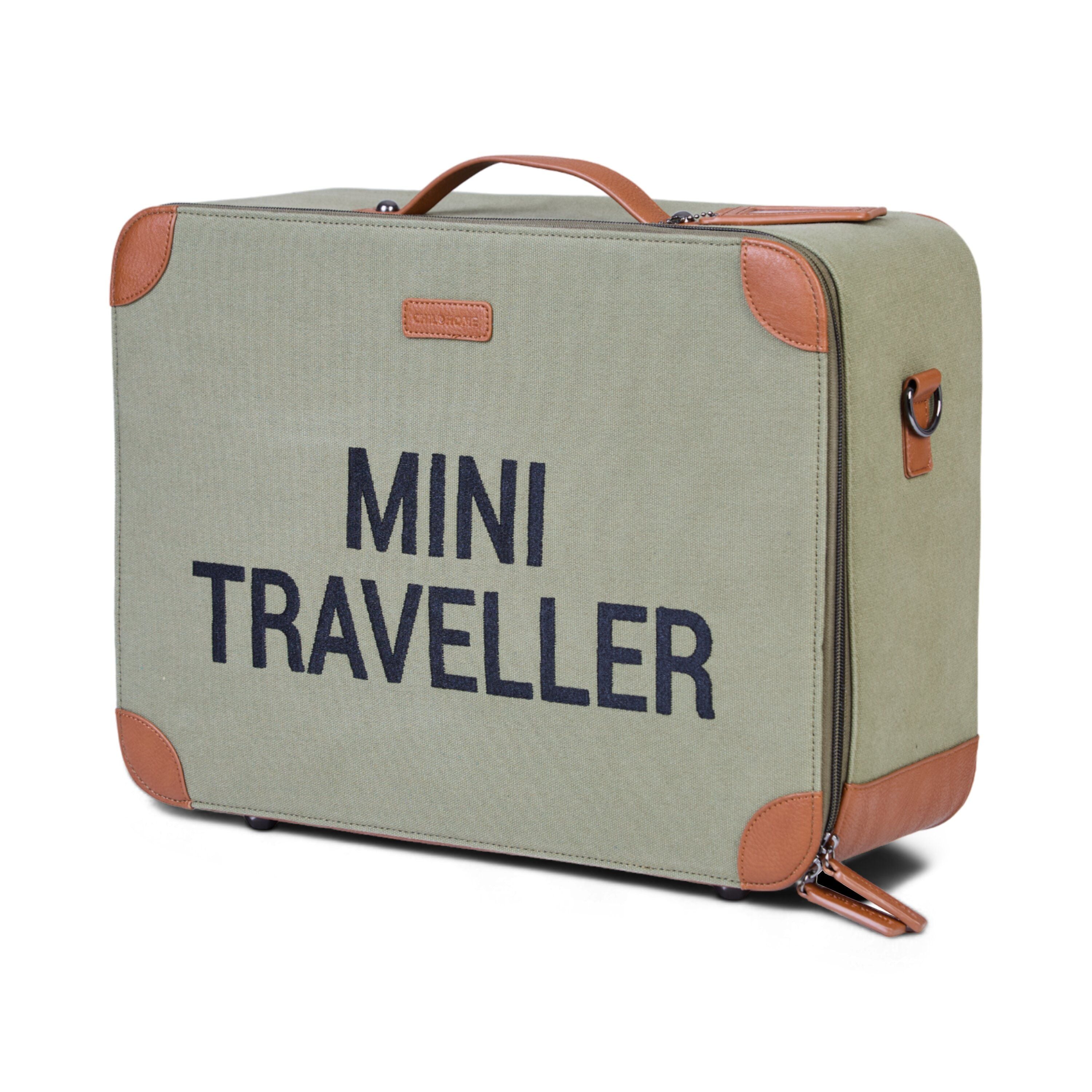 MINI TRAVELLER KINDERKOFFER - CANVAS - KAKI