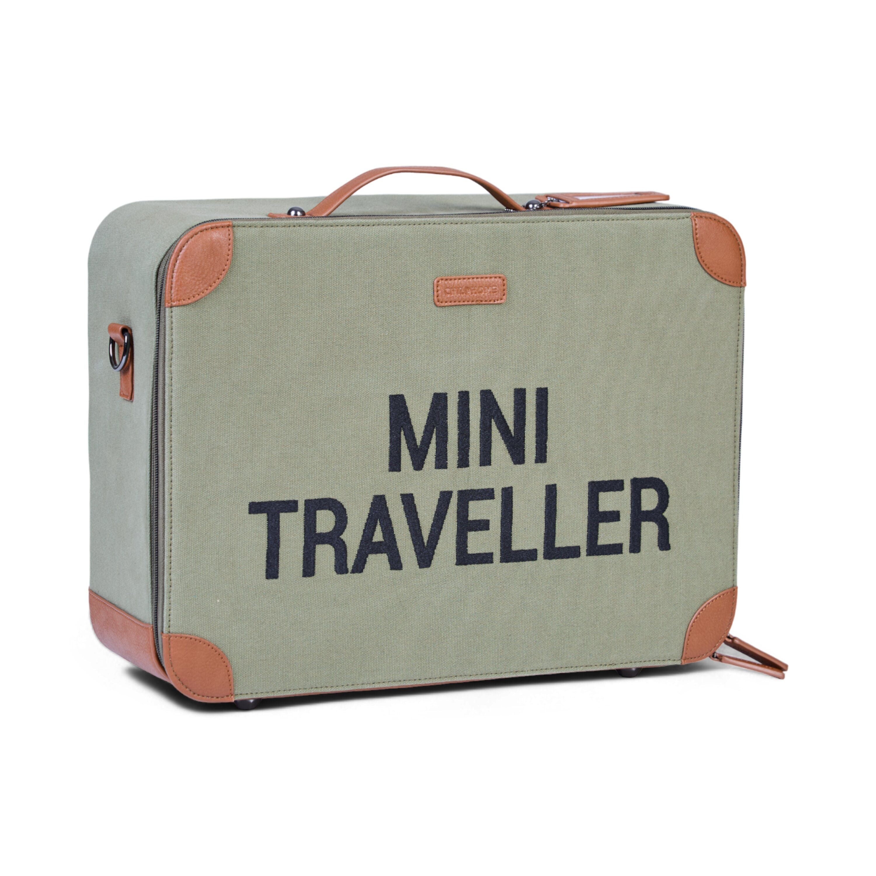 MINI TRAVELLER KINDERKOFFER - CANVAS - KAKI