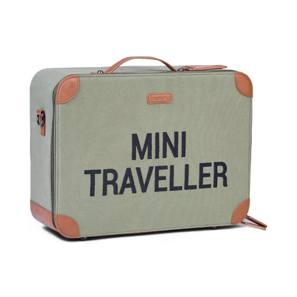 MINI TRAVELLER KINDERKOFFER - CANVAS - KAKI