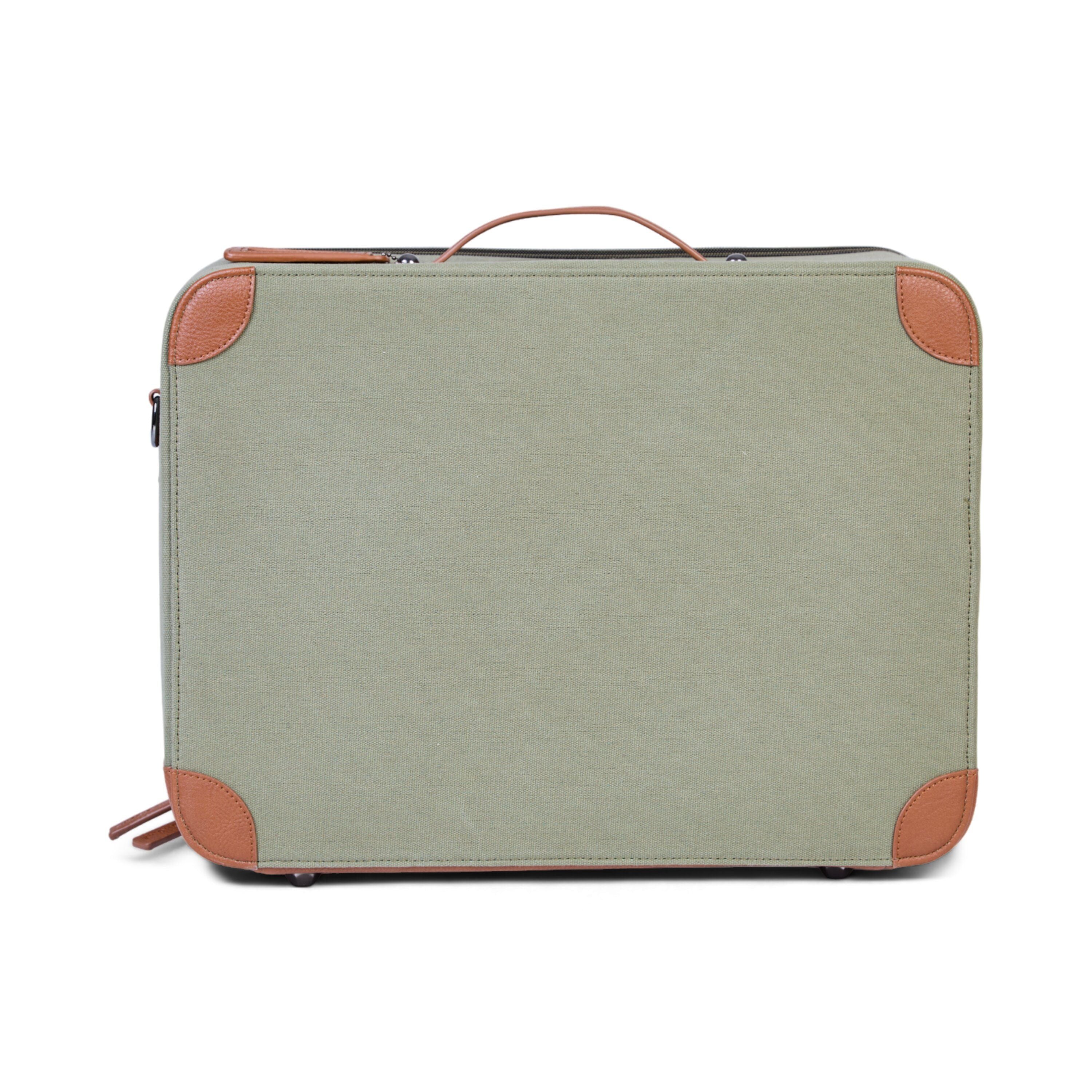 MINI TRAVELLER KINDERKOFFER - CANVAS - KAKI
