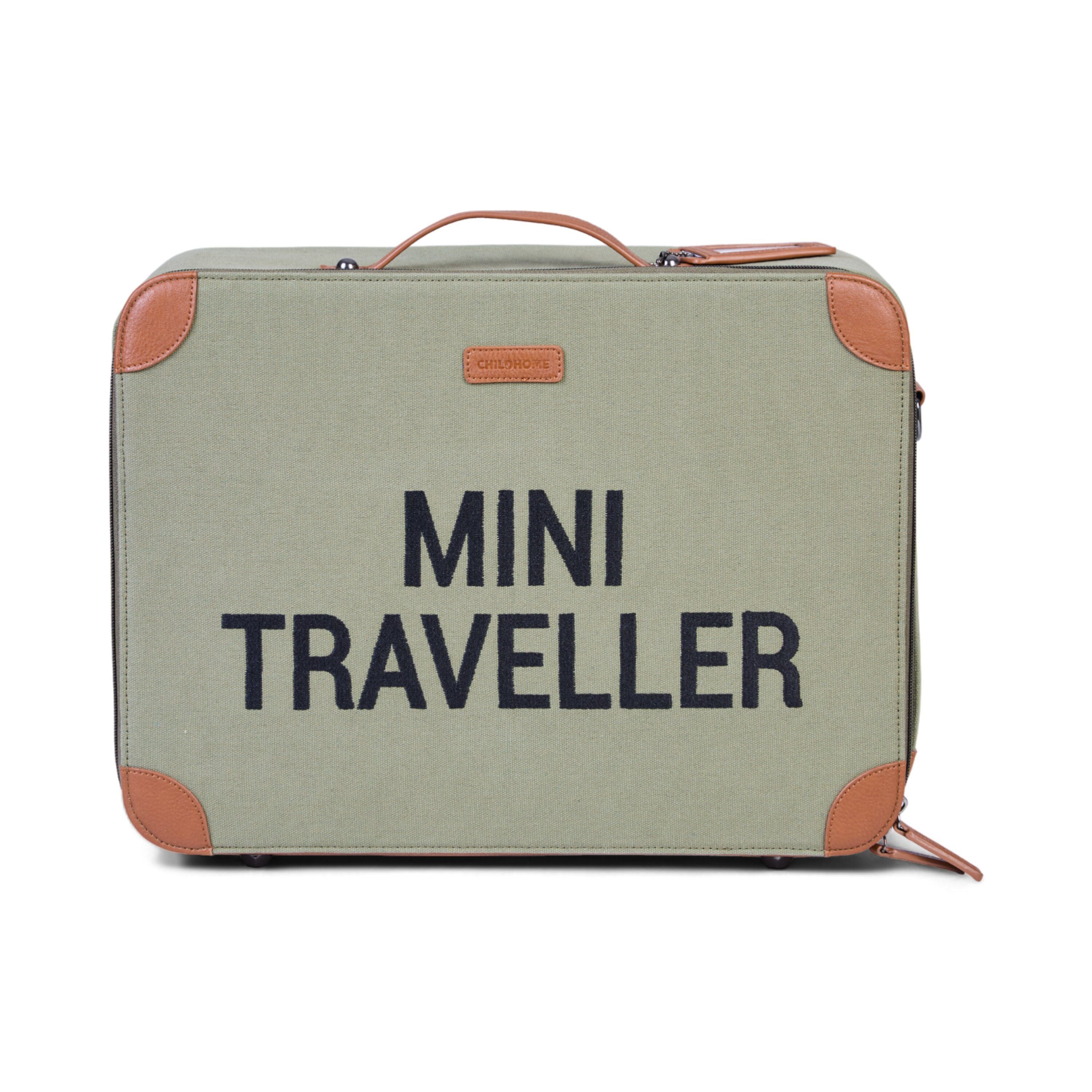 MINI TRAVELLER KINDERKOFFER - CANVAS - KAKI