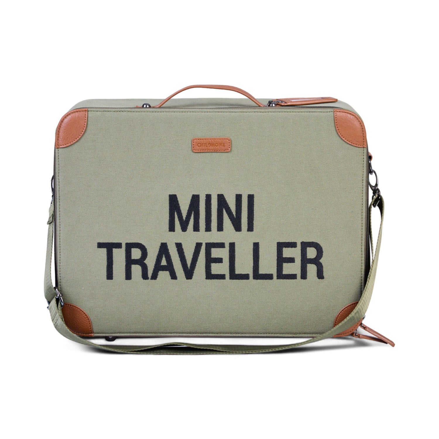 MINI TRAVELLER KINDERKOFFER - CANVAS - KAKI