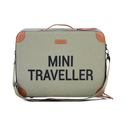 MINI TRAVELLER KINDERKOFFER - CANVAS - KAKI
